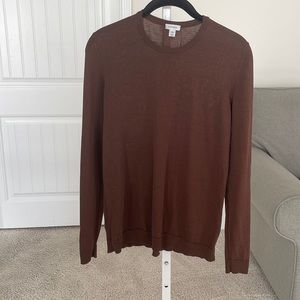 Cuyana Classic Cotton Cashmere Crew Neck Sweater | Size S